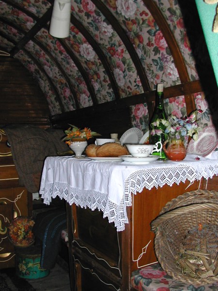 The Gyspy Caravan, Ryedale Folk Museum, 
Hutton-le-Hole, Ryedale, Yorkshire