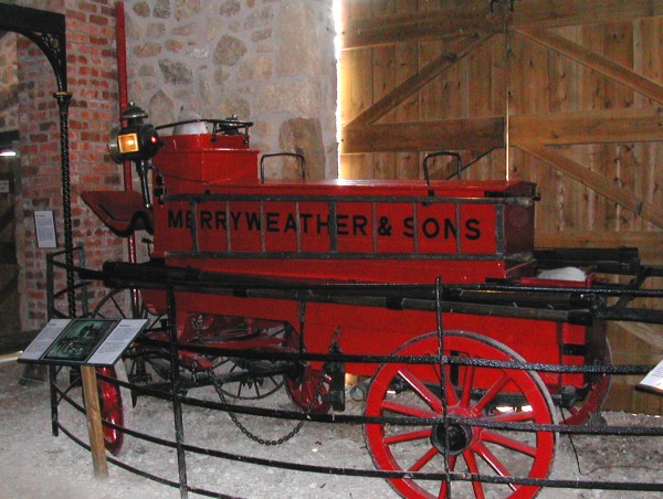 Fire Engine, Ryedale Folk Museum, 
Hutton-le-Hole, Ryedale, Yorkshire