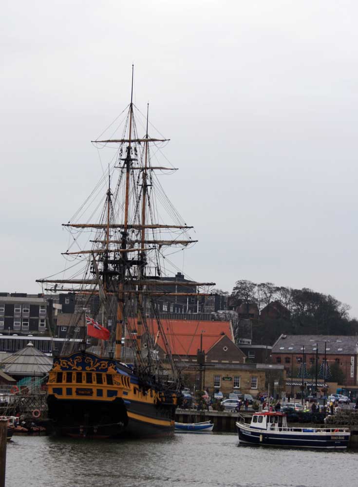replica of HMS Endeavour