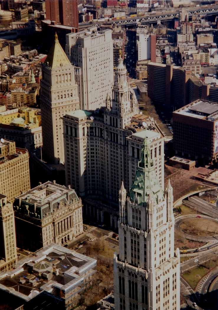 Looking east towards the Town Hall
