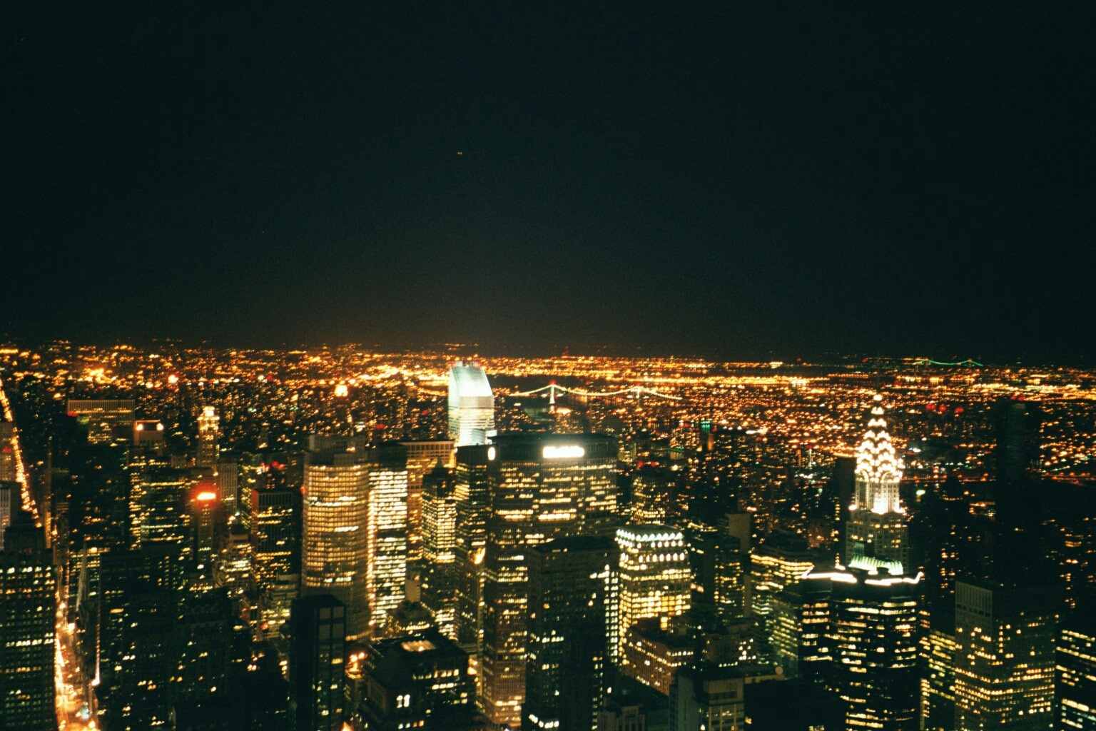 Looking north from the Empire State