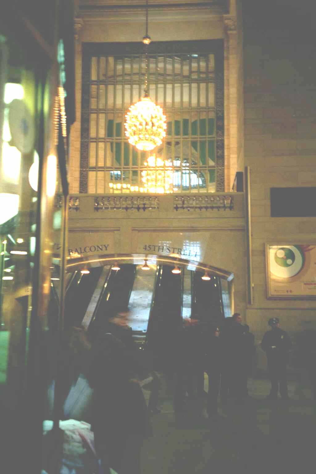 Looking towards the balcony