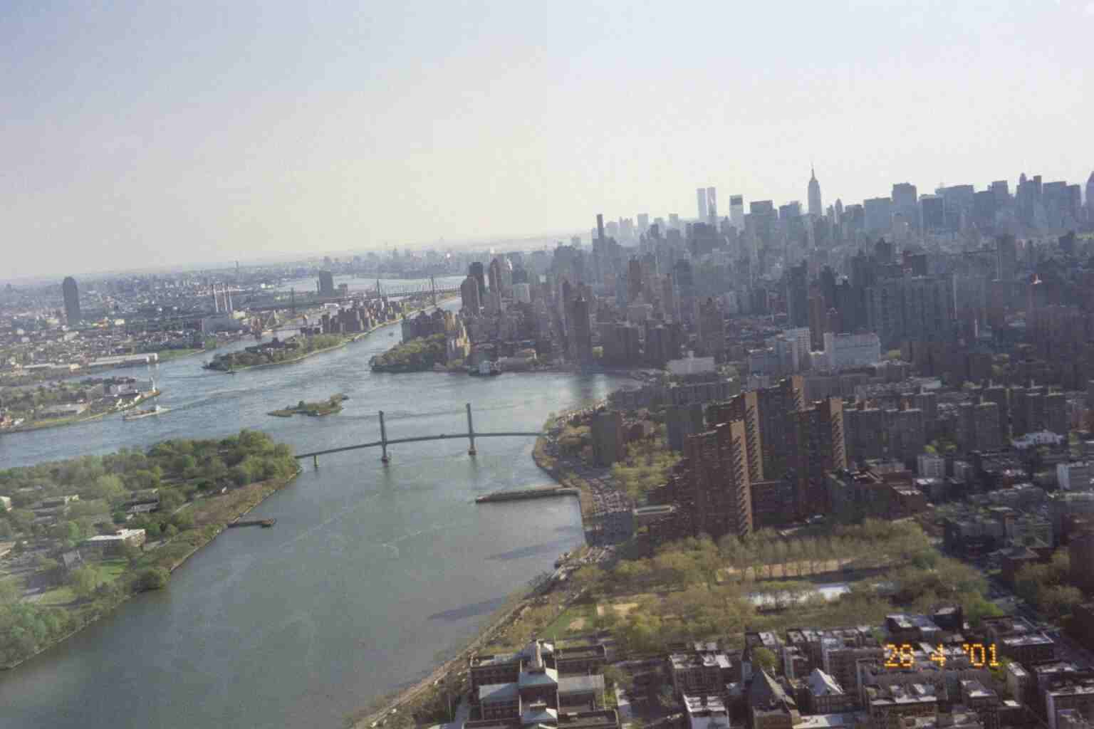Looking south from The Bronx