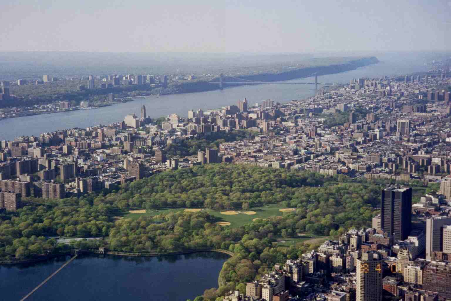 The North end of Central Park