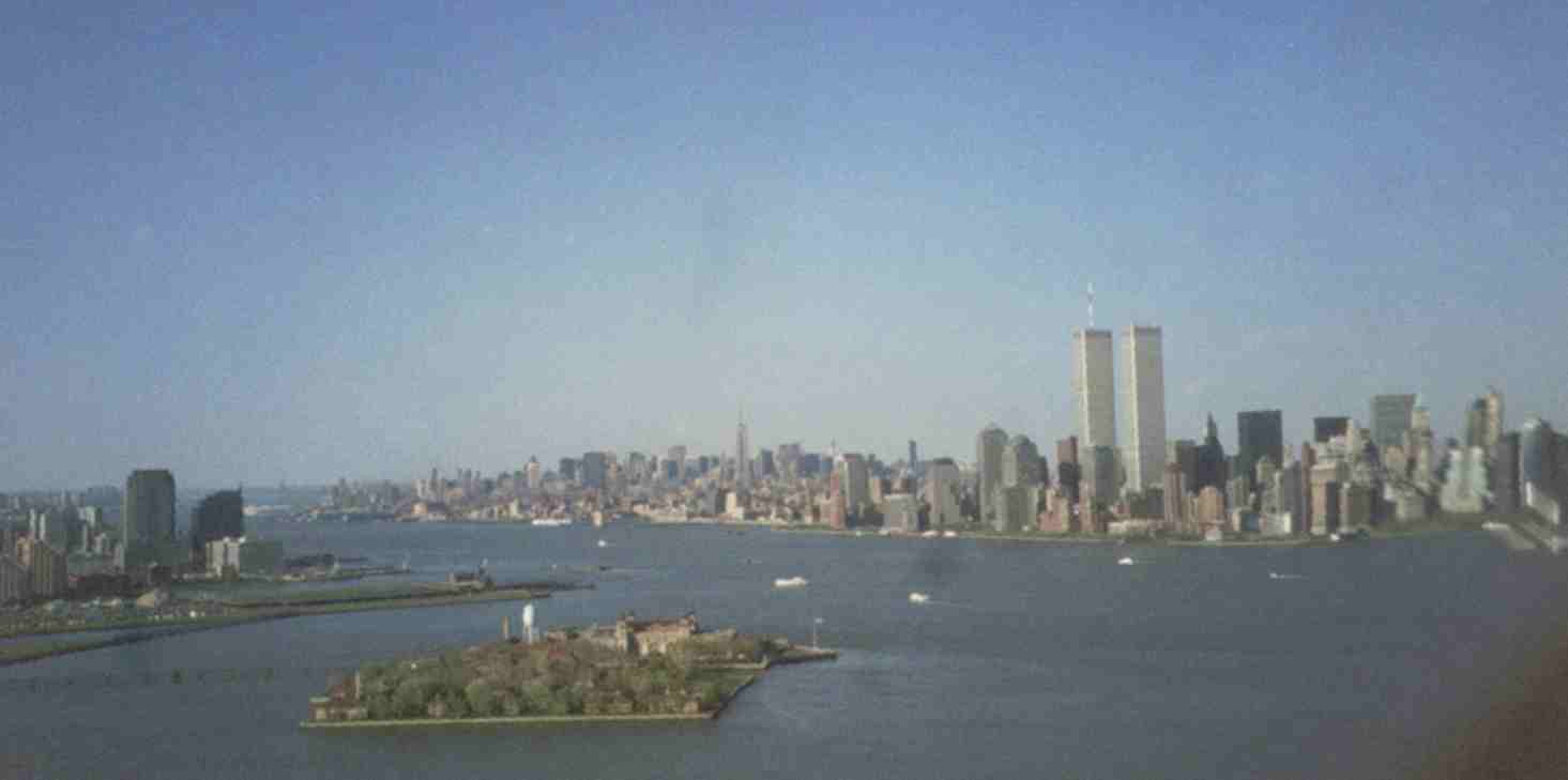 Manhattan from the sky