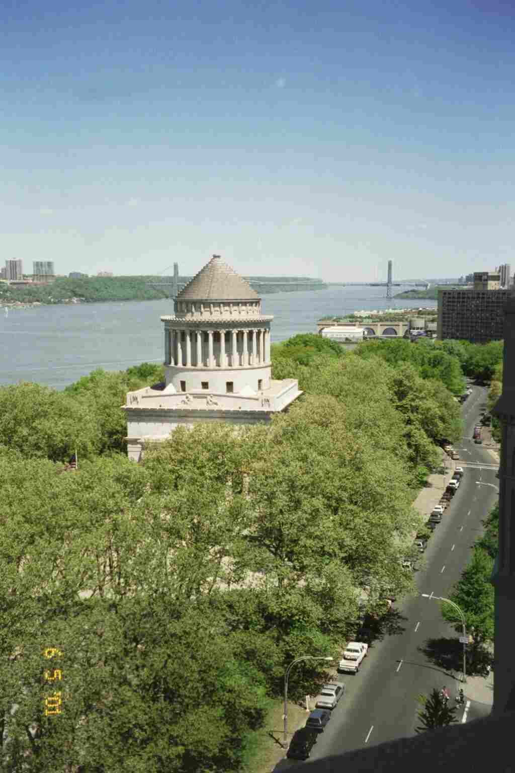The George Washington Tomb from the Church Tower