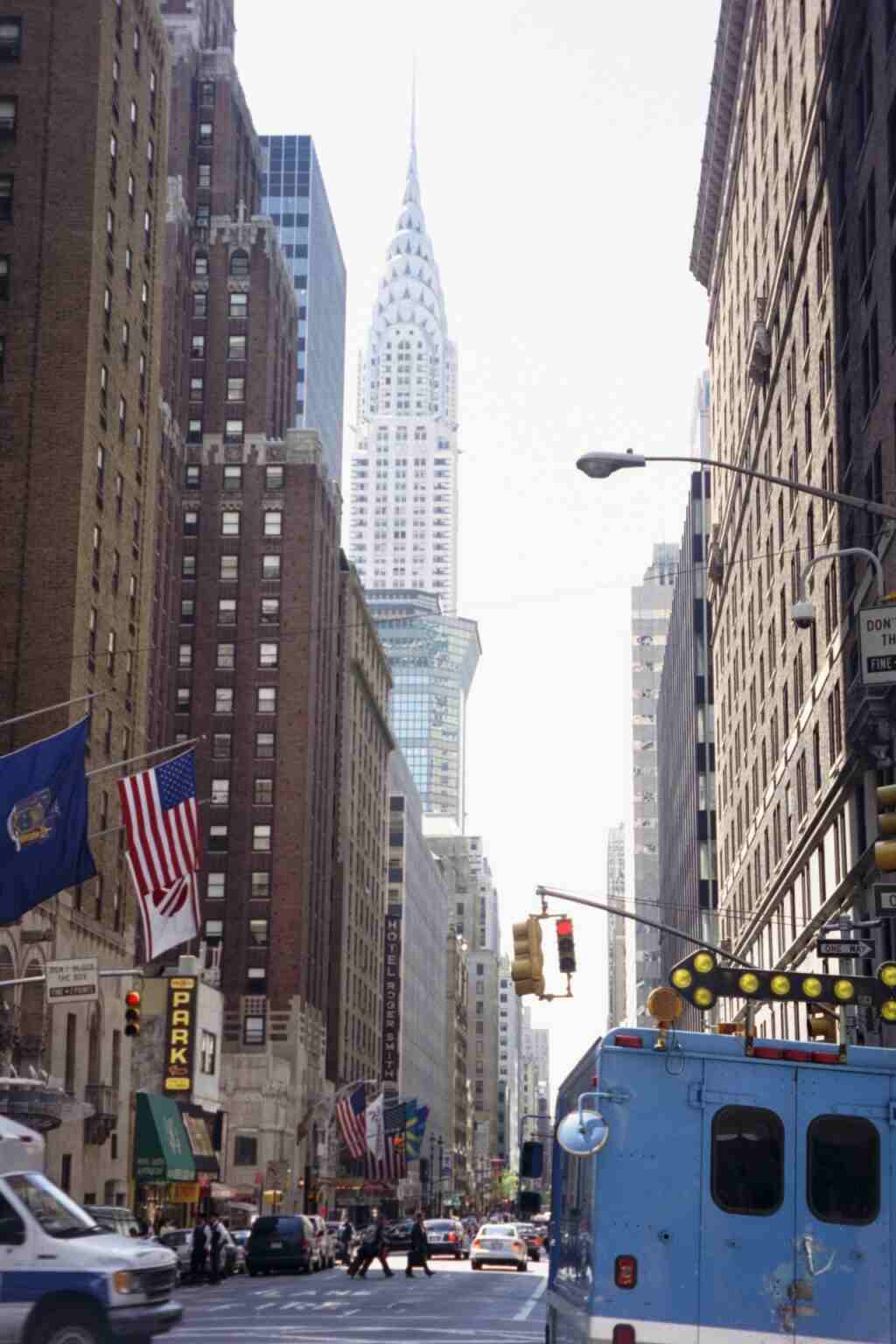 The Chrysler Building from 5th Avenue