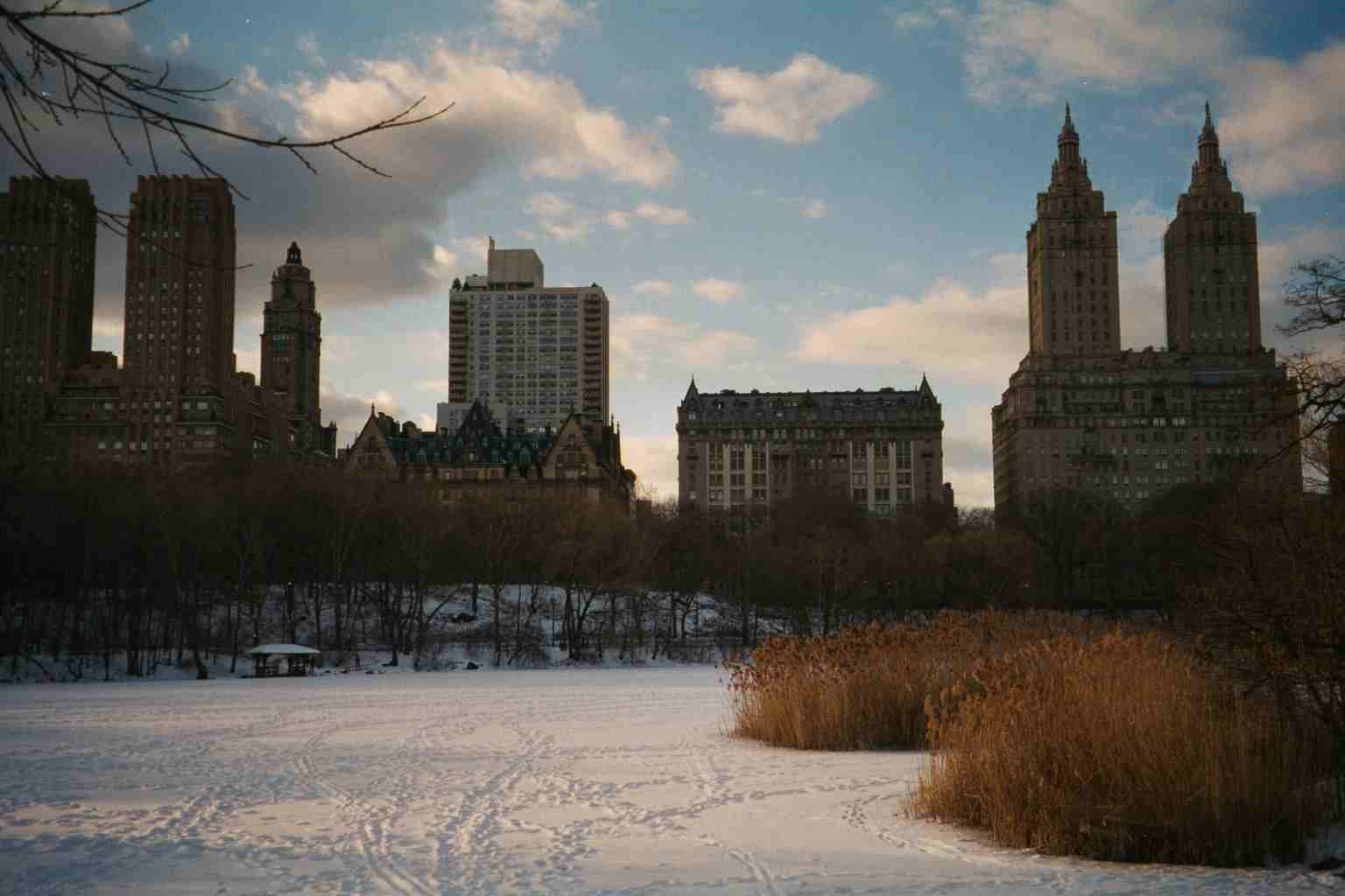 Central park looking West