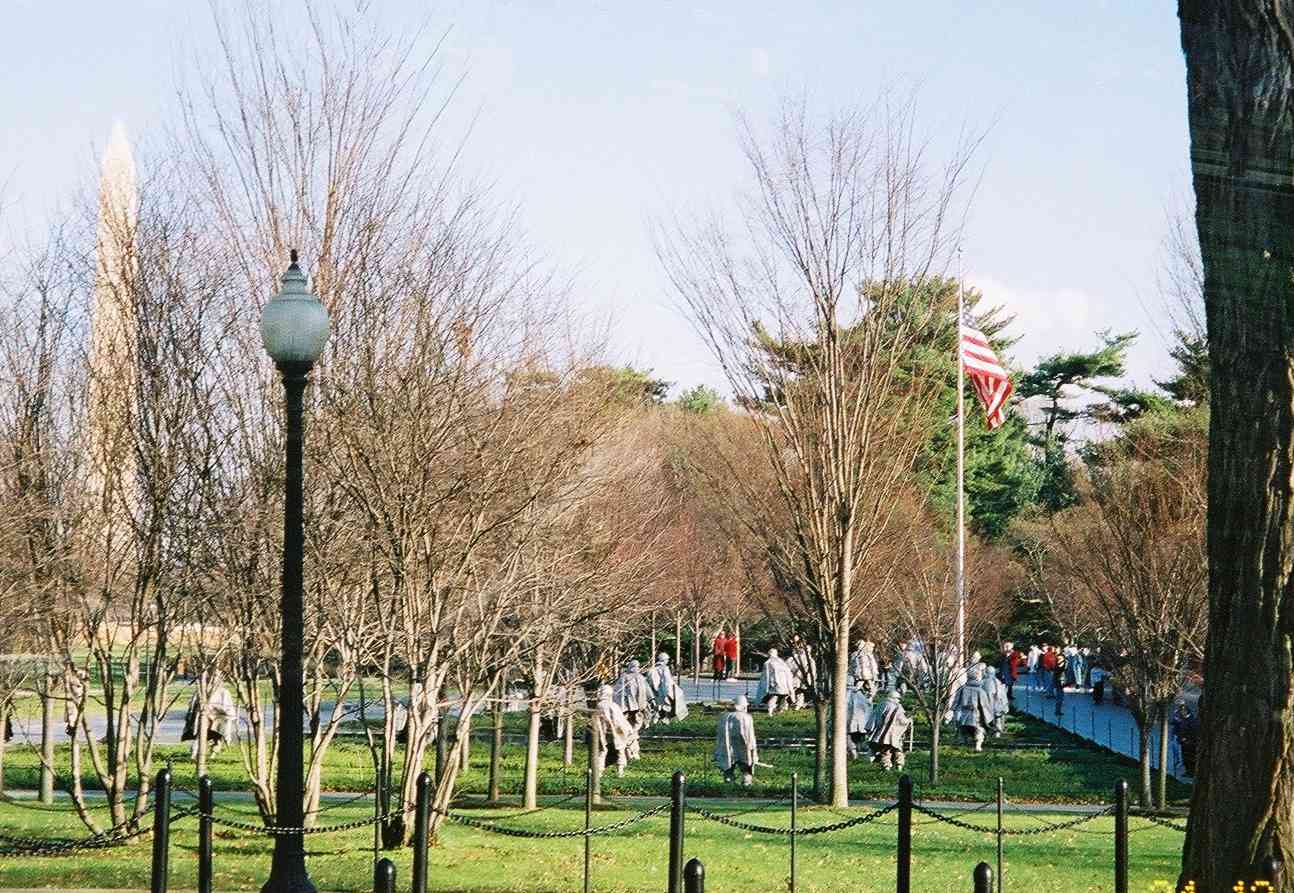 The Korean War Memorial, Washington DC