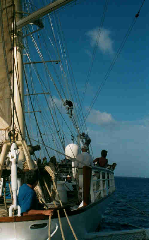 Climbing the Mast