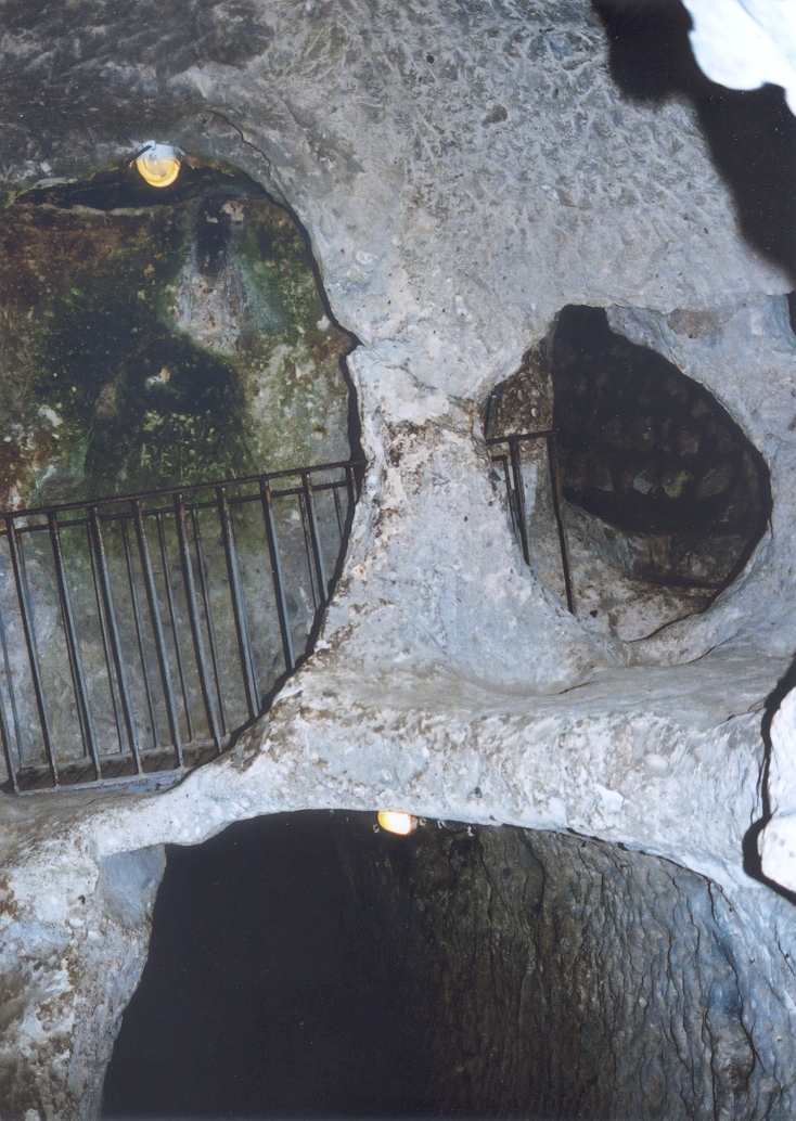 Derinkuyu passages at different levels