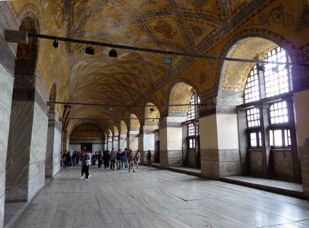 The West Gallery in Aya Sofya