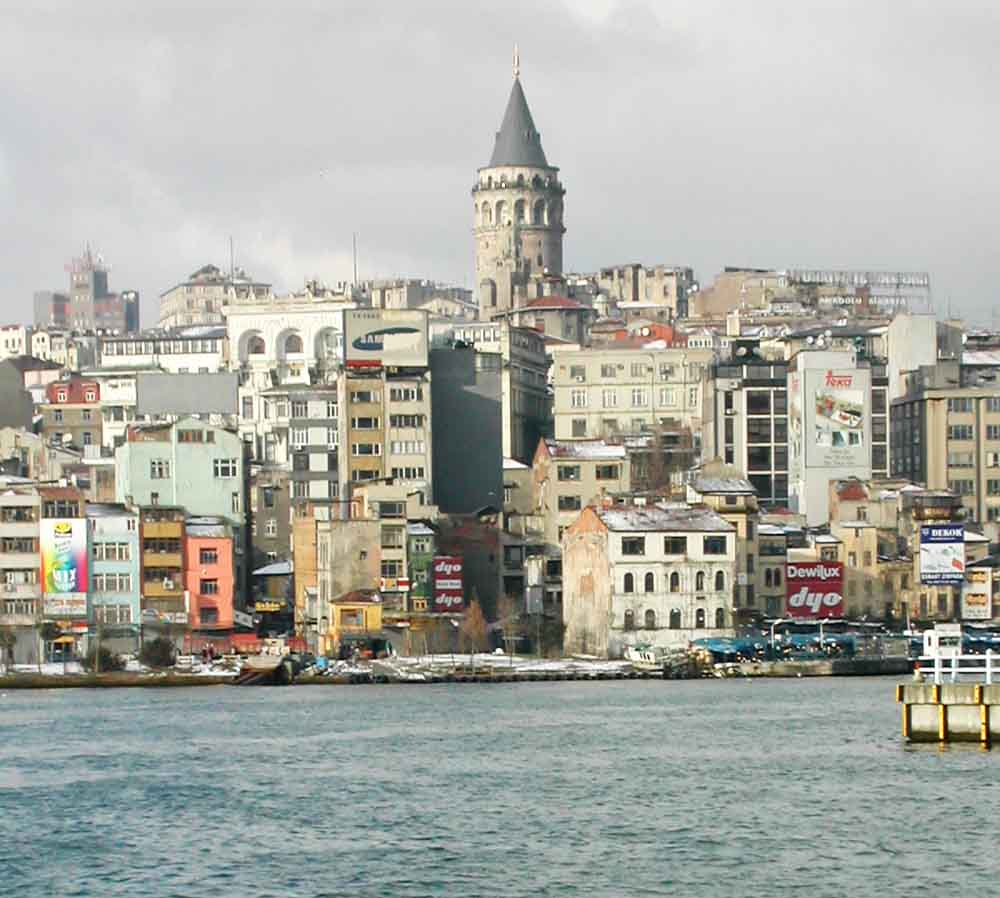 The Galata Tower from the Golden Horn