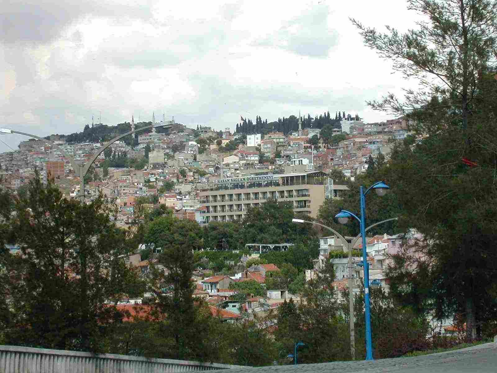 The view towards the Velvet Palace